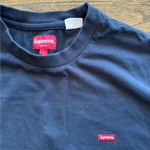 Supreme small box logo long sleeve tee
